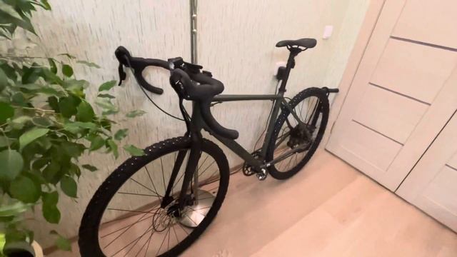 Поставил зимние колеса на велосипед