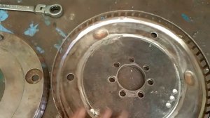 Востановил маховик  акпп ниссан альмера  g15.   ( рено лог