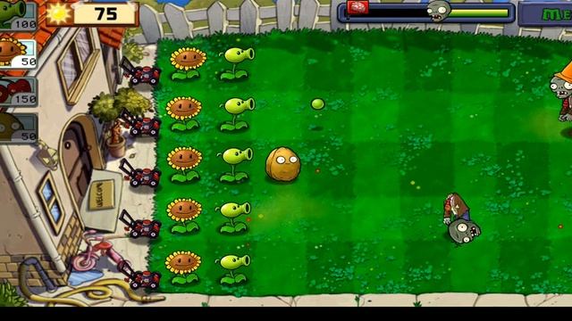 прохождение Растения против зомби 1 серия смотреть онлайн