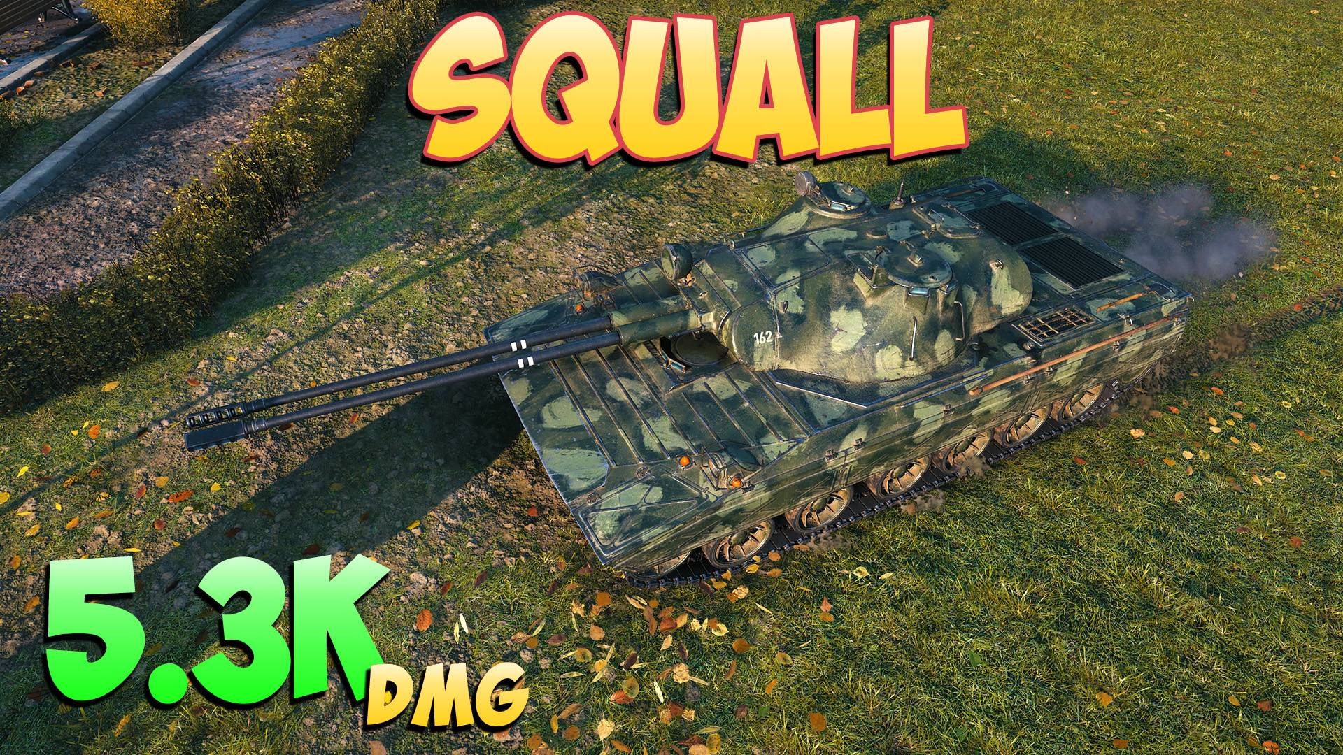 Squall - 6 Фрагов 5.3K Урона - Шумный! - Мир Танков