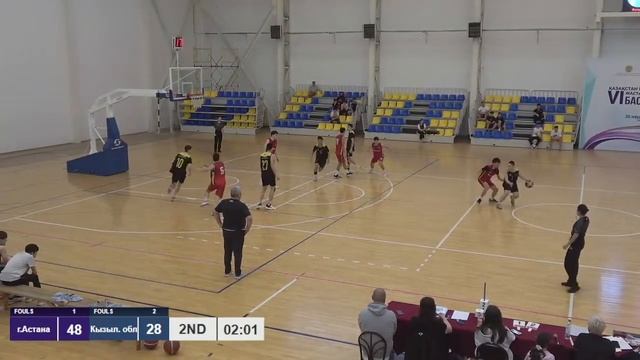 🏀VI Молодёжные Игры | Юноши | г.Астана  - Кызылординская