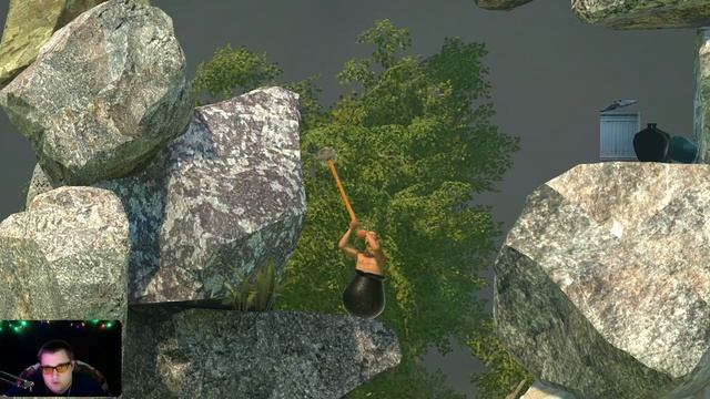 ИГРА ПРО МУЖИКА В КОТЛЕ ► ПРОХОЖДЕНИЕ Getting Over It ►СТРИМ смотреть онлайн