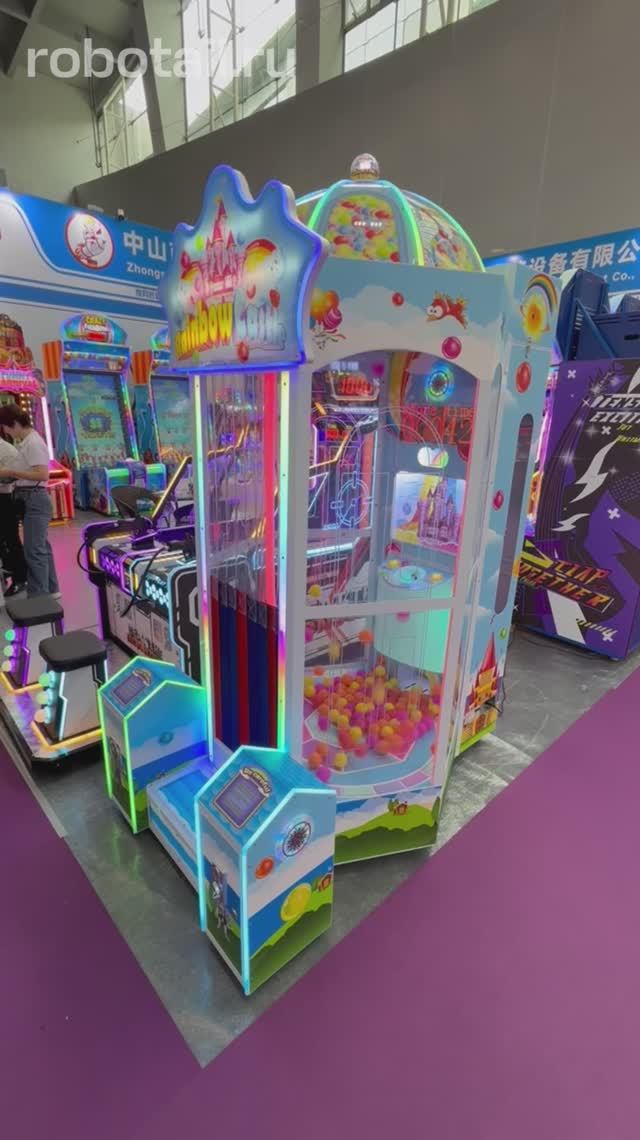 Автомат шаропад "Rainbow Castle" смотреть онлайн