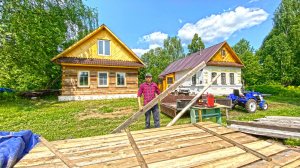 Хутор выходит на новый уровень! Труд ради отдыха. Тайна коробки и новый транспорт для деревни