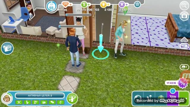 The Sims Freeplay /Династия Бейкер #23 "День рождение Дэйва" смотреть онлайн