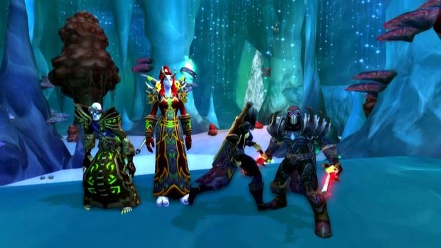 World of Warcraft [Команда "исследователи Экзоглиф" (не вся)] смотреть онлайн