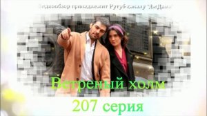 Обзор турецкого сериала «Ветреный холм» 207 серия