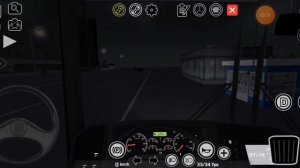немного покатался вечерком на КАвЗ 4270-70 игра Proton bus Simula