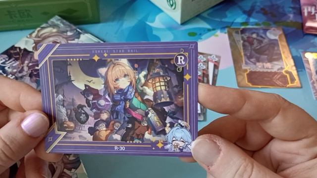 Коллекционные карты по игре Хонкай звёздный путь /honkai смотреть онлайн