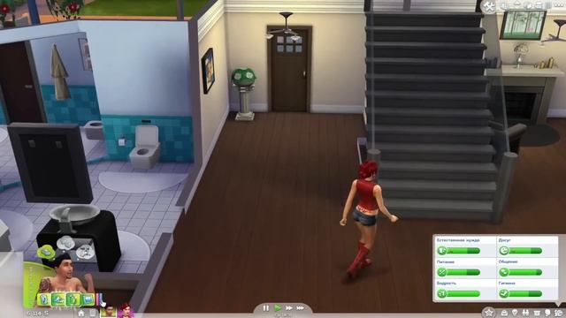 🦎 ПОИГРАЛА В ПЕРВУЮ ВЕРСИЮ СИМС 4 И ЭТО...