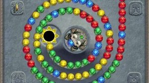 zuma deluxe last life + game over (rе-uploadеd video)