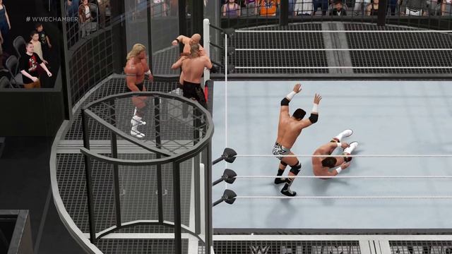 WWE 2k16 Elimination Chamber двадцать первый матч первый тур