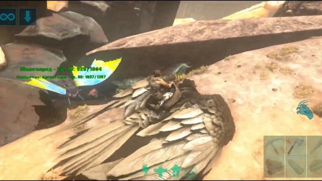 ARK: Ultimate Mobile Edition - НЕУДАЧНО СЛЕТАЛ К ВИВЕРНАМ На Scorched Eart смотреть онлайн