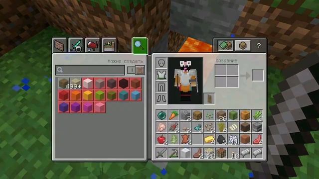 Выживание на джойстике в майнкрафт . 1 серия