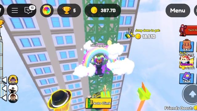 прыгнул с самого высокого башни в роблоксе смотреть онлайн