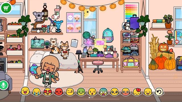 Обзор на мой домик вы Toca Boca. 🏠Room tour in Toca Boca! смотреть онлайн