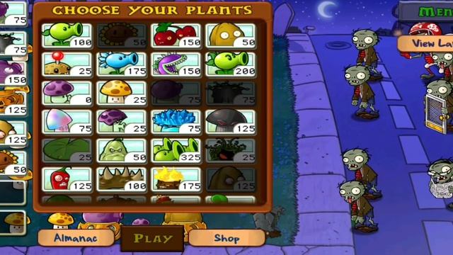 Играю в растения против зомби серия номер 8 прохожу вы?