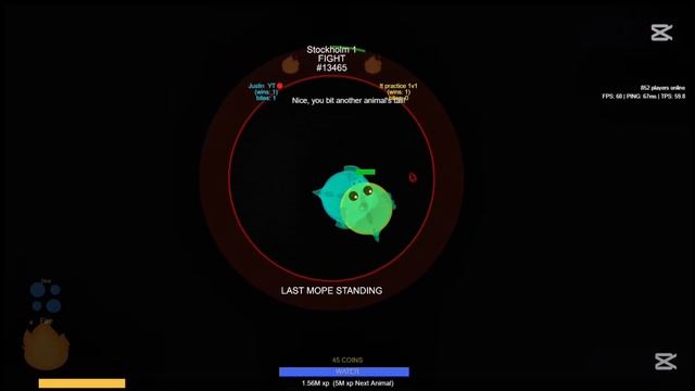 1v1 Tutorial Mope.io  Туториал 1v1 мопио. Ио