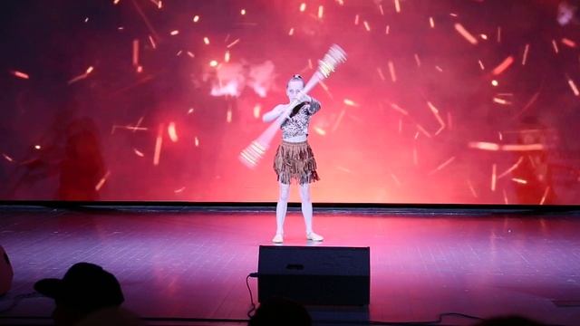 "Танец Амазонки", танец в стиле "Fire Show", соло, Анастасия Русакова, школа танцев "Координация" смотреть онлайн