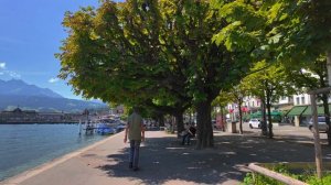 🌺 SmartTV 4К ➤ Самый красивый город Швейцарии - Люцерн, пешеходная экскурсия с потрясающими видами!