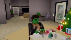 ДЕД МОРОРОЗ  #roblox #зезь #сенчоус #роблокс