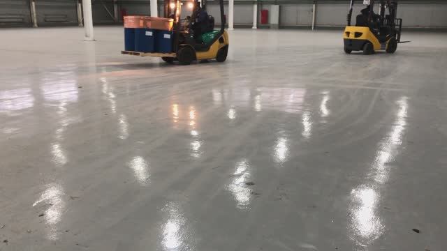 Промышленные полы для склада. смотреть онлайн