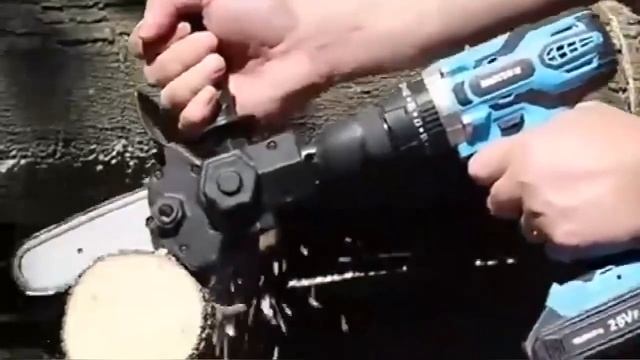 Кронштейн-конвертер для дрели и цепной пилы  Chainsaw Adapter