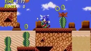 Dust hill zone full walktrought|Sonic 2|Пыльный холм полное прохождение
