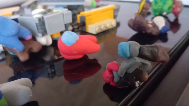 амонгас против пластилин амонгас 2 часть