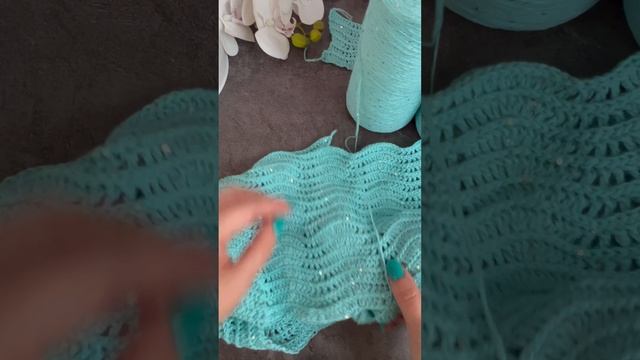 Текущий процесс #вязание крючком смотреть онлайн