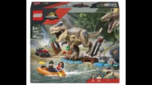 Новые Lego наборы по Jurassic world 4, моё мнение о них.