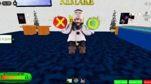 Играю в Baldi's basics RP в Roblox #балди