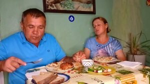 Жизнь в деревне.  Как обычно вечереет