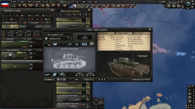 Hearts Of Iron IV гайд на танки (HOI4) часть 1