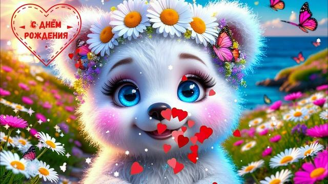С Днём Рождения! Поздравление Открытка ВИДЕО ЛУЧШЕЕ смотреть онлайн