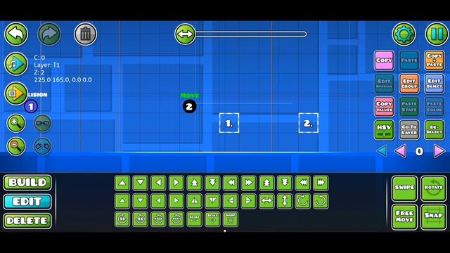 Как пользоваться Collision триггером | Geometry dash смотреть онлайн