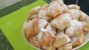 Творожное печенье