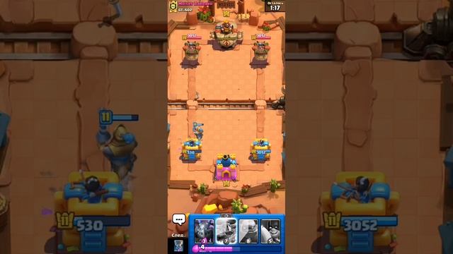 Мощная колода с пеккой и големом #clashroyale #клешрояль #games