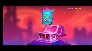 Открываю мифический сундук в игре Hills of Steel