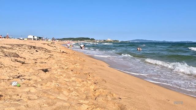 пляж Ливадия. Приморский край 4K