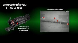 ЗНАКОМСТВО С НОВИНКОЙ! SYTONG LM 02 25 БЮДЖЕТНЫЙ ТЕПЛОВИЗИОН