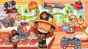 Все секреты и подарки Пожарной станции Аватар Ворлд 🚒 Avatar World