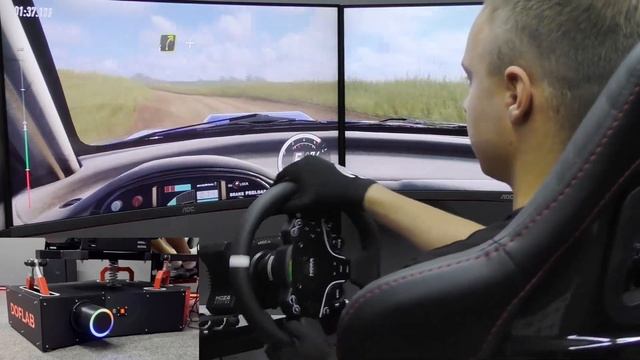 Подвижная платформа 4DOF в Dirt Rally 2.0 ОТ ПЕРВОГО ЛИЦА | DOFLAB.