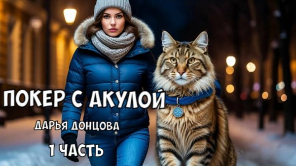 "Покер с акулой". Дарья Донцова. 1 часть. Аудиокнига.