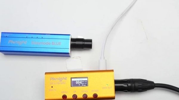 DMX рекордер / DMX плеер Pknight DR&PB MINI - инструкция