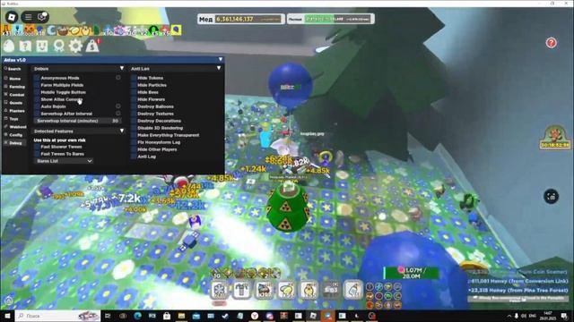 НОВЫЙ СКРИПТ ATLAS | BEE SWARM SIMULATOR смотреть онлайн