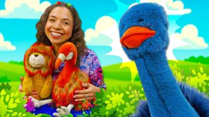 Распаковка игрушек: ищем дом для льва, страуса и фламинго! 🦁🦩 #игрушкидлядетей #длядетей #игрушки