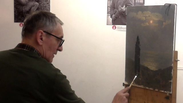 Мастер-класс Заслуженного художника РФ Владимира Штейна. "Простые уроки". Живопись. смотреть онлайн