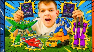 Роботы трансформеры Glory Alliance отправляются на игровую площадку - ищем энергетические камни!