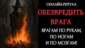 06.06. ОБЕЗВРЕЖИВАНИЕ ВРАГА. ОНЛАЙН-РИТУАЛ С ОБРАТКОЙ